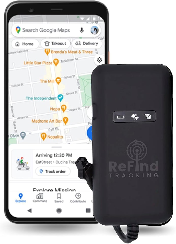 image 1 of ReFind Car GPS Tracker - Free Lifetime Software with No Monthly Fees. Anti-Theft Vehicle Tracker for Cars, Bikes, Motorbikes, Vans, Caravans and Boats (Sim Needs Crediting)