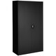 image 3 of Filing Cabinet Set of 4 - 5 height-adjustable shelves, lockable doors Black