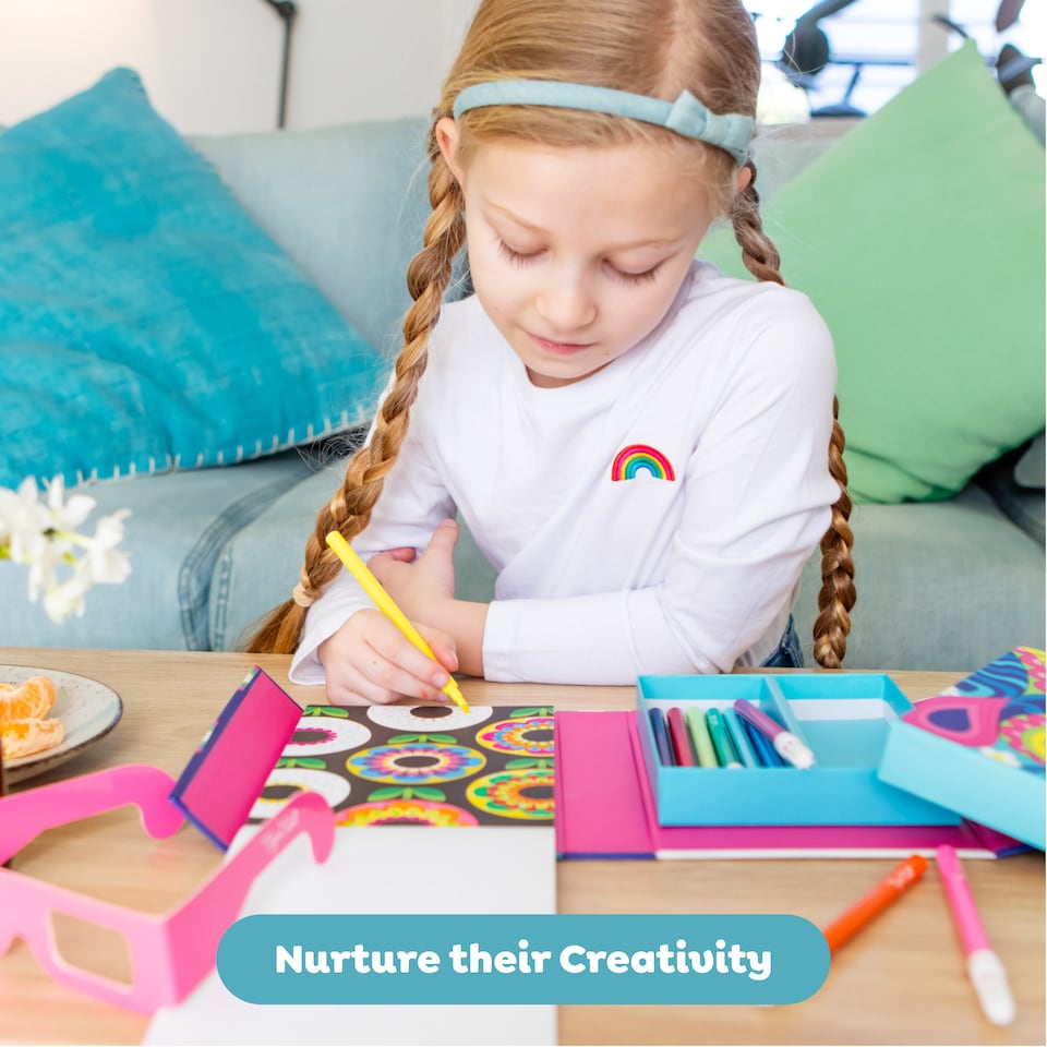 image 1 of 3D Colouring Set - Rainbow Dreams