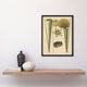 image 4 of Land Frog and Sarracenia Pitcher Plant Catesby Framed Wall Art Print 12X16"