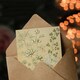 image 3 of Owen Jones Art Card Wild Rose Ivy Blackberry Vintage Botanical