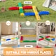 image 8 of AIYAPLAY 12-Piece Kids Balance Beam, Stepping Stones with Non-Slip Foot Pads