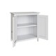 image 4 of Palma 2 Door Compact Sideboard Pure White White