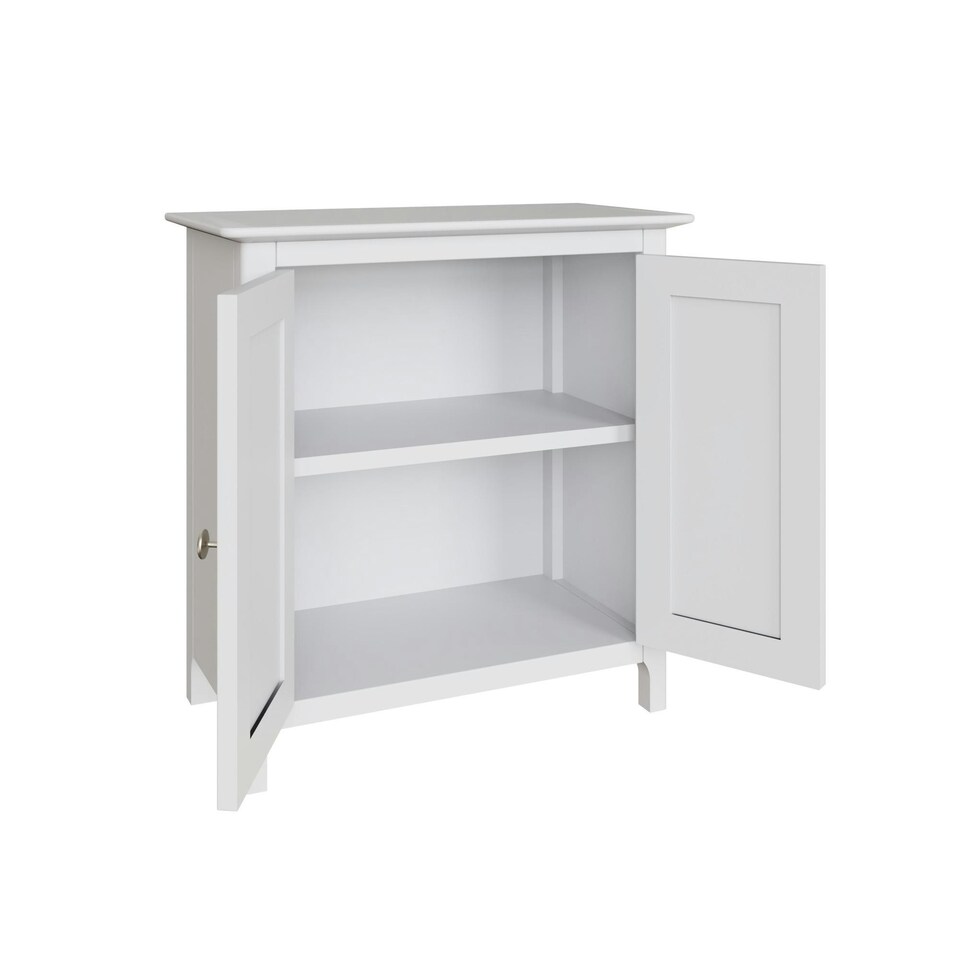 image 1 of Palma 2 Door Compact Sideboard Pure White White