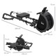 image 5 of HOMCOM Magnetic Foldable Rower with 16-Level Adjustable Resistance for Home, Gym