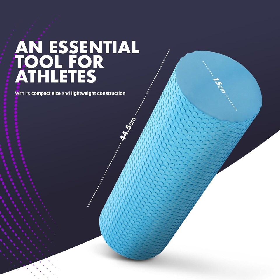 image 1 of Kayman Foam Roller 44 Centimetre for Back Legs and Post Workout Recovery