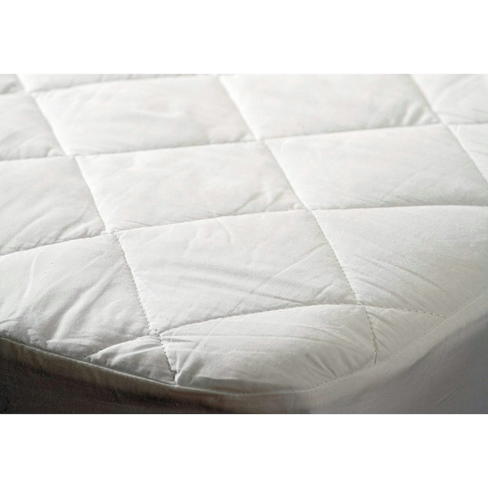 Belledorm Waterproof Mattress Protector - White - Superking