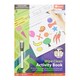 image 1 of A4 14 Pages Wipe Clean Activity Colours and Shapes Book With Pen by Ormond