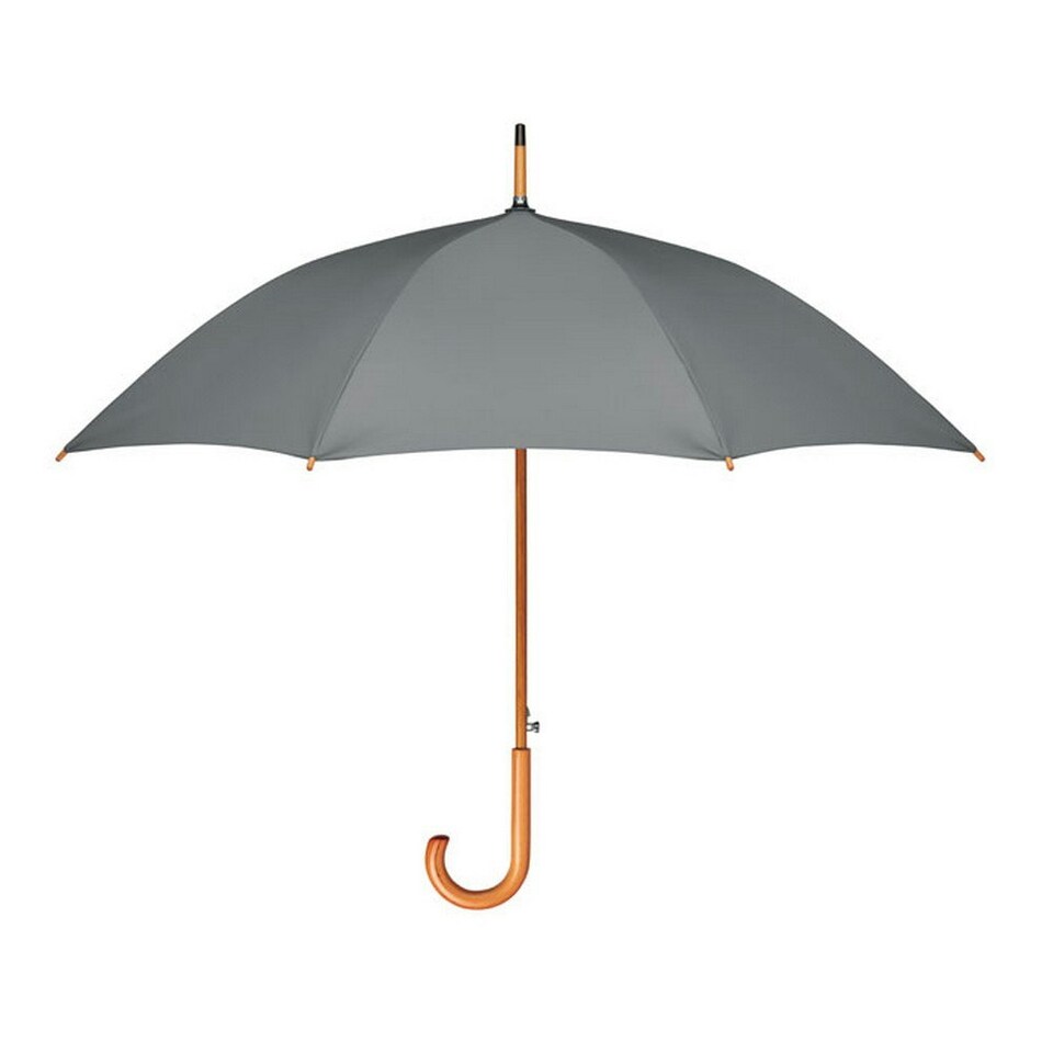 image 1 of MidOcean Cumuli RPET Stick Umbrella - Grey - One Size Grey