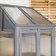 image 4 of Samuel Alexander Wooden Mini Greenhouse Cold Frame - Small Greenhouse Grey H120 x W69 x D49cm