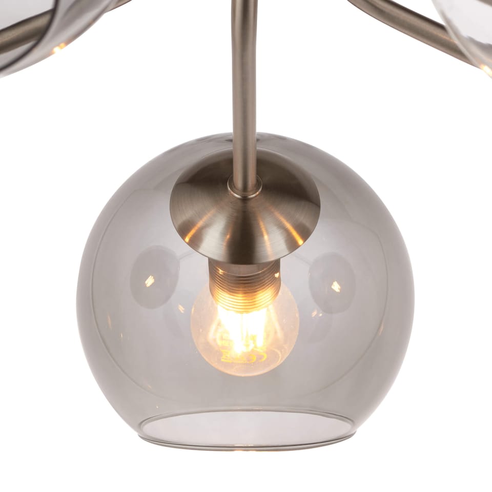 image 1 of Branco 5 Light Semi-Flush Ceiling Light
