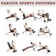 image 3 of HOMCOM Foldable Dumbbell Bench Weight Training, 7 Incline Adjustable, Red