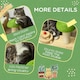 image 8 of PawHut Mushroom-Shaped Cat-Scratching Post for Indoor Cats