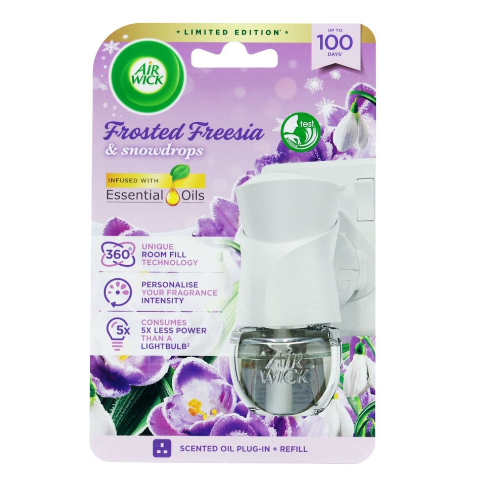 Airwick Elec Unit Frosted Freesia 19ml