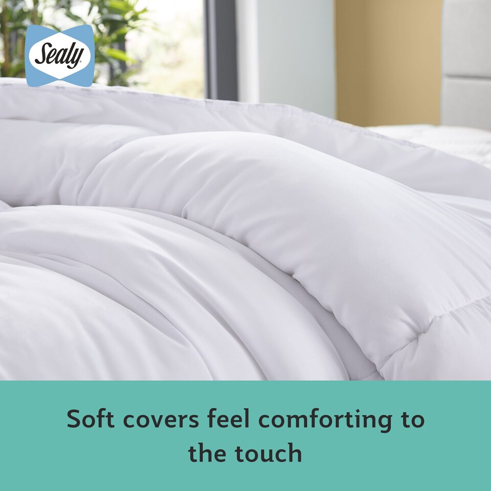 image 1 of Sealy Anti-Allergy Duvet 10.5 tog | White | SuperKing