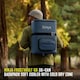 image 2 of Ninja Outdoor FrostVault Go 23L 36-Can Backpack Soft Cooler FF136EUUKNV Navy