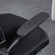 image 8 of Vinsetto Ergonomic Mesh Office Chair with 90 Flip-up Armrests and Lumbar Support, Height Adjustable Computer Chair with Swivel Wheels, Black