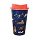image 2 of Hy Thelwell Collection Practice Makes Perfect 350ml Travel Cup - Red/Navy - One Size