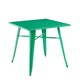 image 1 of Garden Bar Table - Metal - L80 x W80 x H76 cm - Green | Green