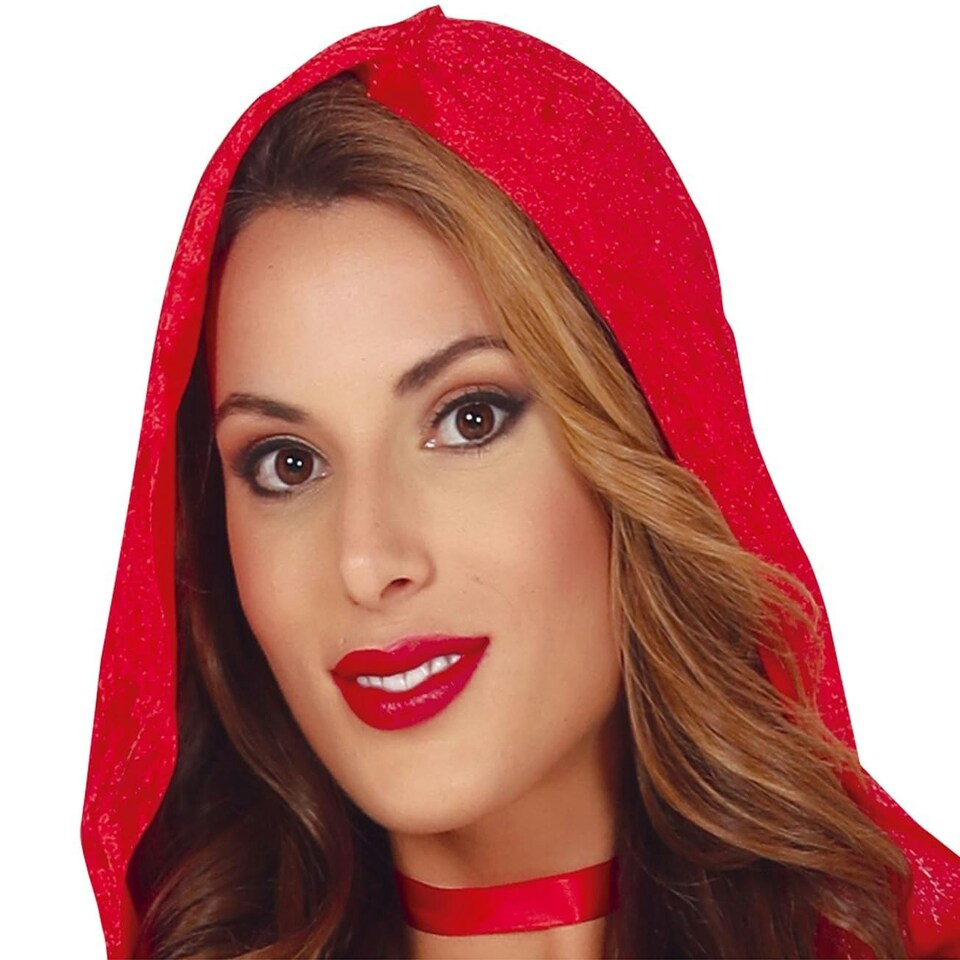 image 1 of Fancy Dress Adult Little Red Riding Hood - L