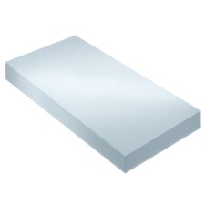 10 Polycarbonate Panels - dual-walled, cuttable, insulating | Clear | transparent | 121 x 60,50 x 0,40 cm | 10