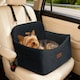 image 10 of Skylos Pet Booster Dog Car Seat Travel Carrier Bed Bag Basket Puppy | Black | Black