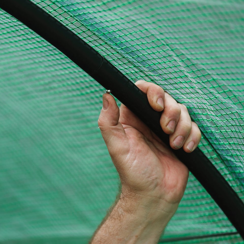 image 1 of Grow It Polytunnel Supreme with UV-Treated Cover and Rust-Resistant Steel Frame | Green | 1 x Polytunnel