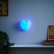 image 2 of BHS Glow Heart Colour Changing Night Light, White | White | White | 1