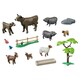 image 2 of Playmobil Country Animal Enclosure Playset with Figures