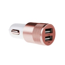 tesco cigarette lighter Black Twin USB Car Charger with Fast Charge QC 3.0 Port