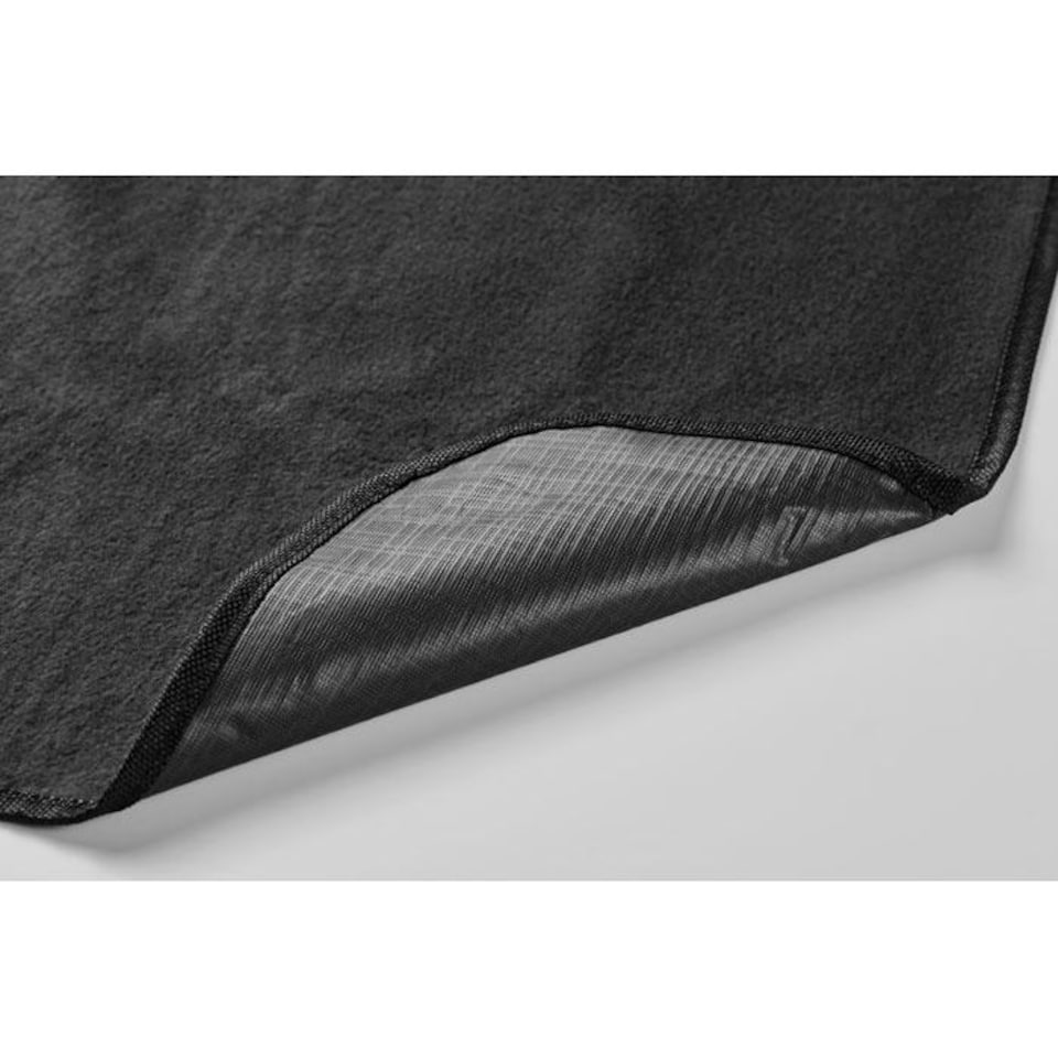 image 1 of MidOcean Costa Polar Fleece Picnic Blanket | Black | Black | One Size | 1