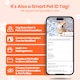 image 4 of AirTag Holder & Collar for Pets GPS Tag & App with Smart QR ID