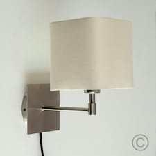 ValueLights Sheldon Silver Indoor Wall Light and E14 Golfball LED 4W Warm White 3000K Bulb Chrome
