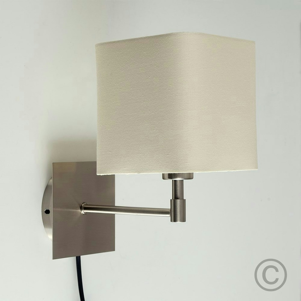image 1 of ValueLights Sheldon Silver Indoor Wall Light and E14 Golfball LED 4W Warm White 3000K Bulb Chrome