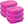 6 Pink & Purple