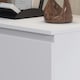 image 5 of FWStyle Carlton 3 Drawer Chest Of Drawers - Matt White
