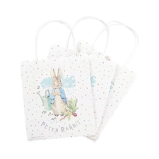 Peter Rabbit Paper Party Bag with Handles 20cm - Pack of 6