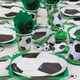 image 3 of Pack of 8 3D Football Soccer Round 7" Dessert Plates
