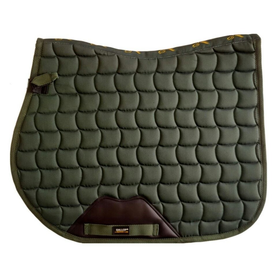 image 1 of Gallop Equestrian Quilted GP Pad Pink | Size: Small Pony
Colour: Fushia