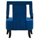 image 4 of Interiors by Premier Midnight Blue Velvet Chair Blue