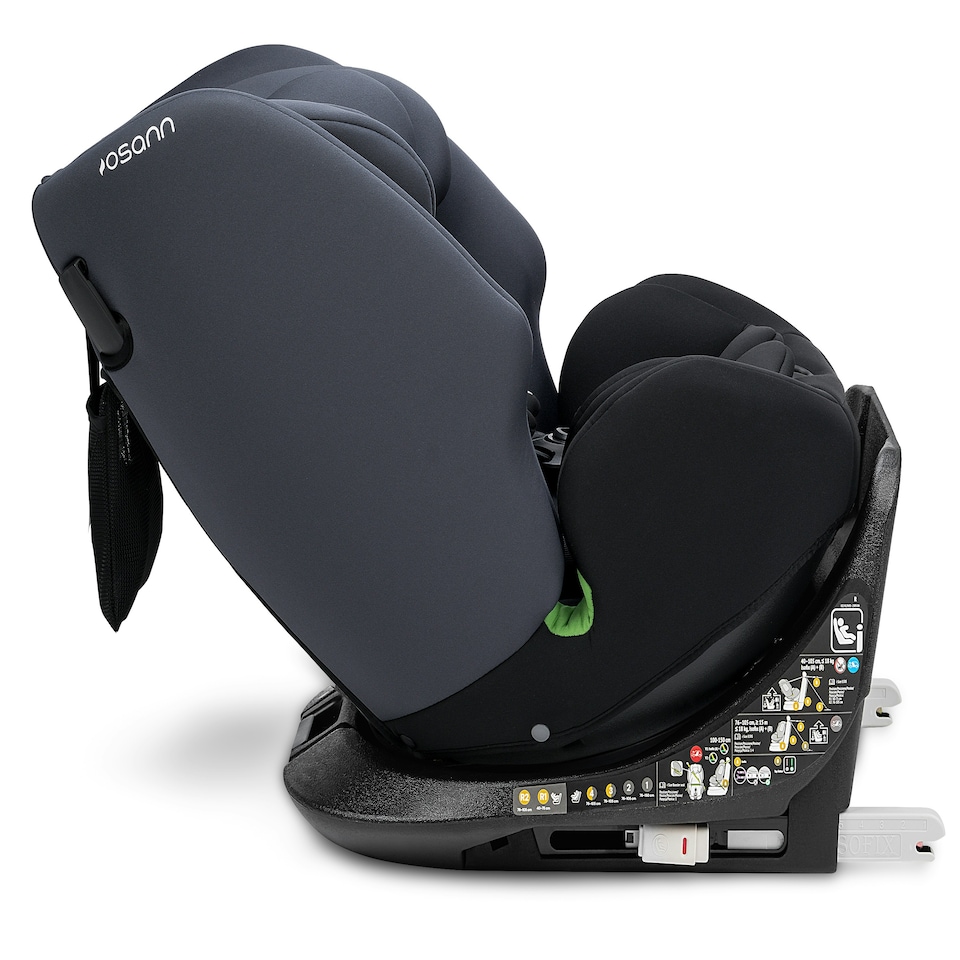 image 1 of Osann Four360 S Birth To 12 Years I-size Isofix Car Seat Black