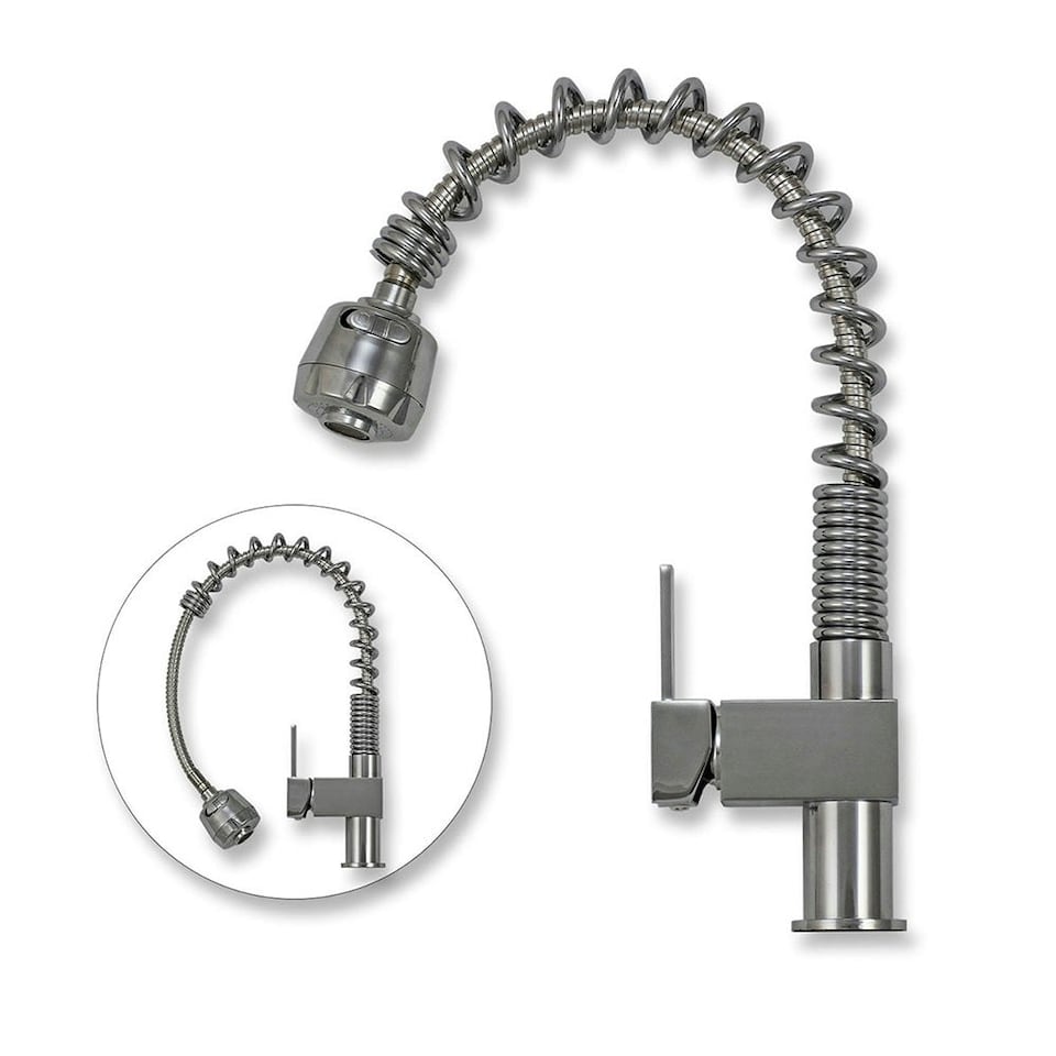 image 1 of Premium Stainless Steel Kitchen Sink & Padstow Tap Silver