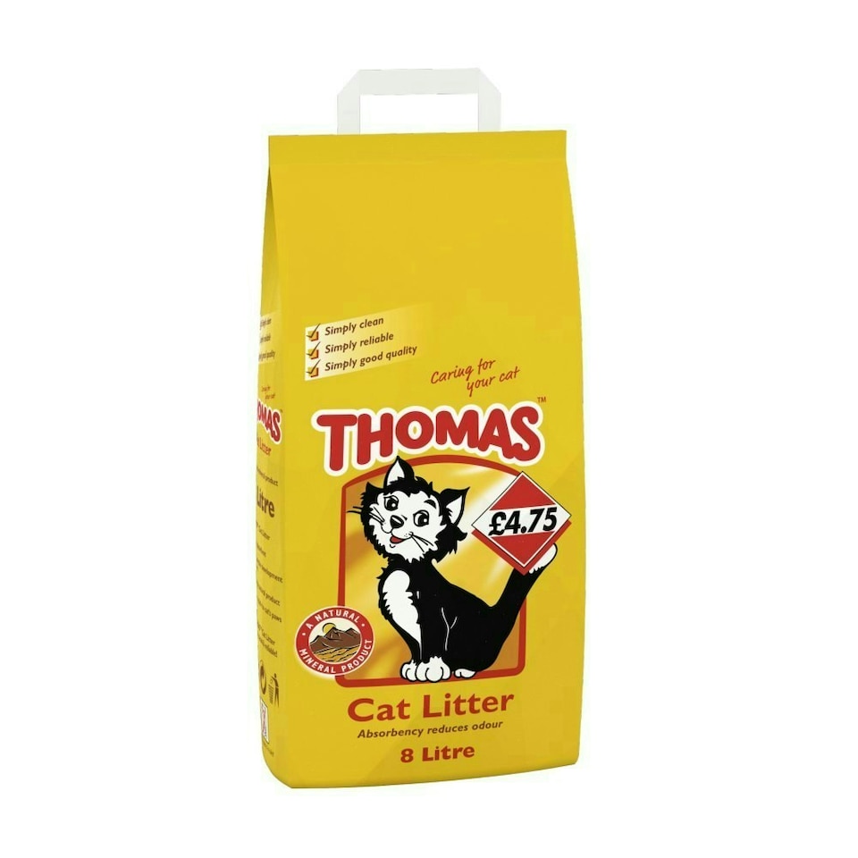 image 1 of Thomas Cat Litter 8L  (Pack of 1)