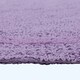 image 5 of Homescapes Luxury Reversible Round Bath Mat - Lilac Purple