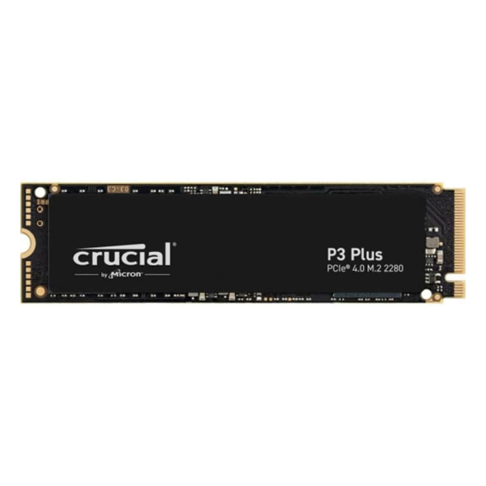 Crucial P3 Plus 2TB M.2 PCIe 4.0 Solid state drive - NVMe - Black CT2000P3PSSD8