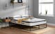 image 1 of SleepSoul Heaven 1000 Pocket Gel Mattress and Bodyshape Pillow Double | White | Double | 1