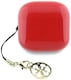 image 4 of Guess Glossy Effect Printed Classic Logo & Charm TWS Earphones Red - GUTWSXMCCLR