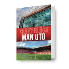 MANCHESTER UNITED FC LENTICULAR 3D-EFFECT CARD