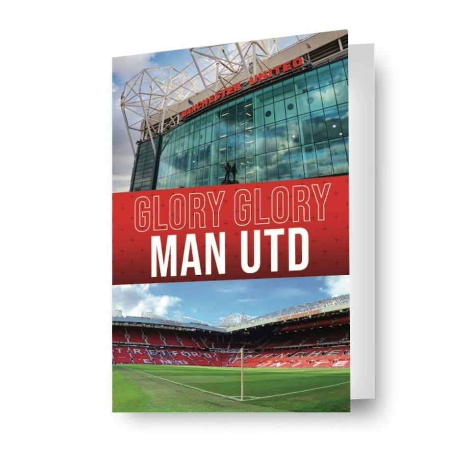 image 1 of MANCHESTER UNITED FC LENTICULAR 3D-EFFECT CARD