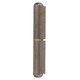 image 3 of 2 Pack Lift Off Bullet Hinge Weld On Brass Bush 16x120mm Heavy Duty Industrial Silver